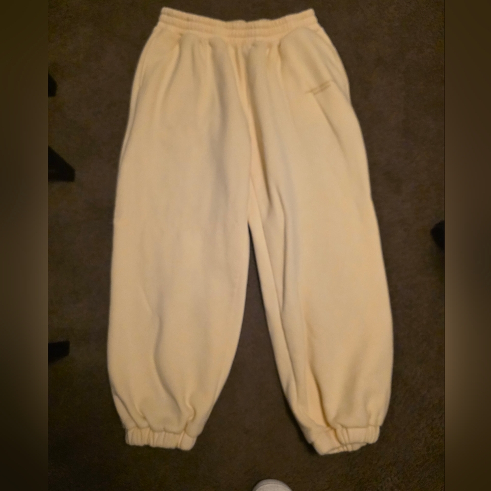 Comfrt Pastel Yellow  Sweatpants 2xl